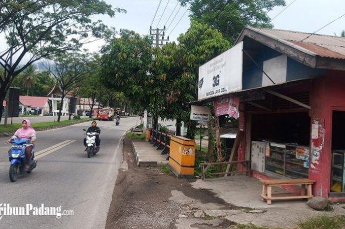 Lokasi diduga terjadinya penculikan anak di Kelurahan Padang Besi, Kecamatan Lubuk Kilangan, Kota Padang, Senin (27/1/2020). (TRIBUNPADANG.COM/REZI AZWAR)