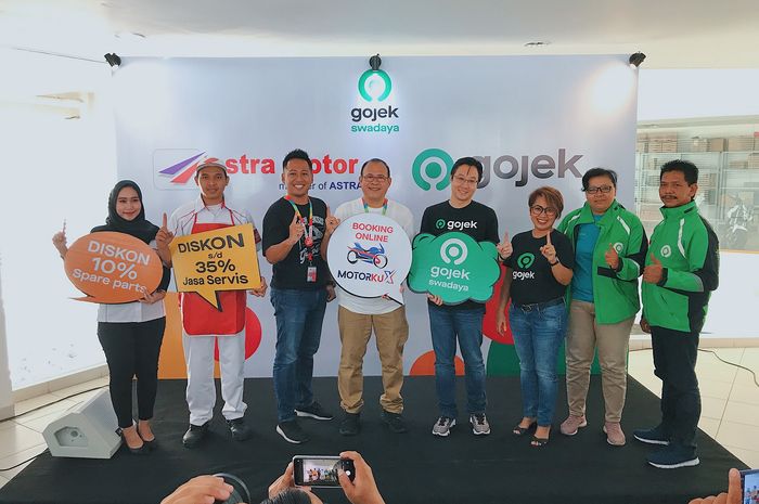 Gojek menjalin kemitraan dengan Astra Motor Jateng