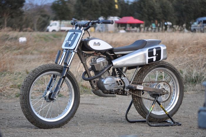 Honda XR100R flat tracker