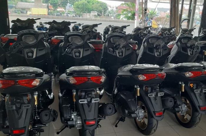 All New Yamaha NMAX sudah didistribusikan ke beberapa daerah.