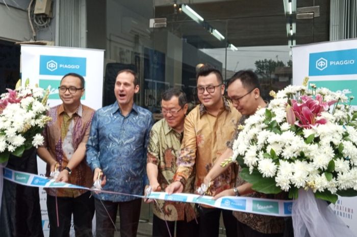 PT Piaggio lndonesia resmikan dealer baru di Rawamangun, Jakarta Timur.