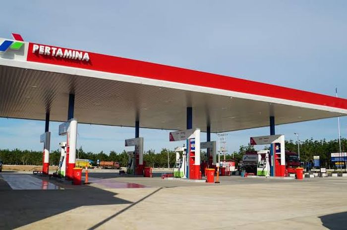Ilustrasi SPBU Pertamina