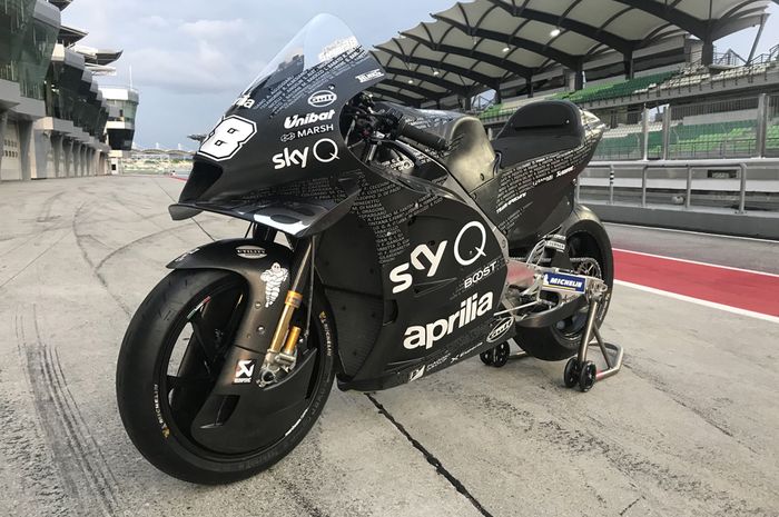 Aprilia RS-GP 2020 dipemerkan sebelum sesi tes pramusim MotoGP Sepang