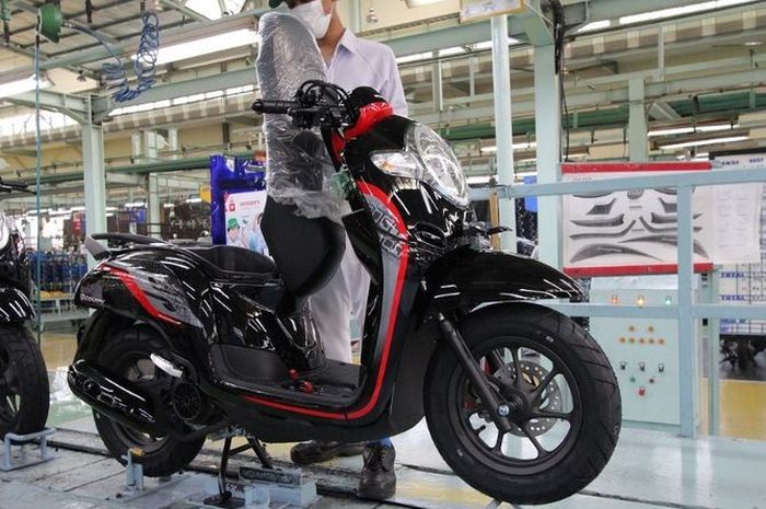 Ilustrasi perakitan motor