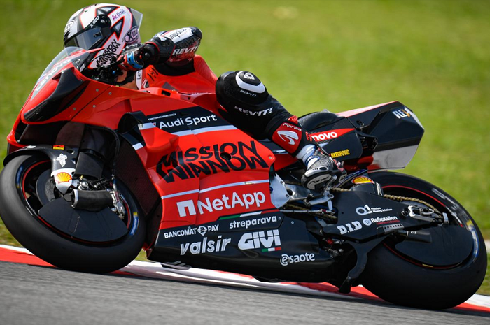 Duo Ducati keluhkan ban baru Michelin pada tes pramusim di Sepang
