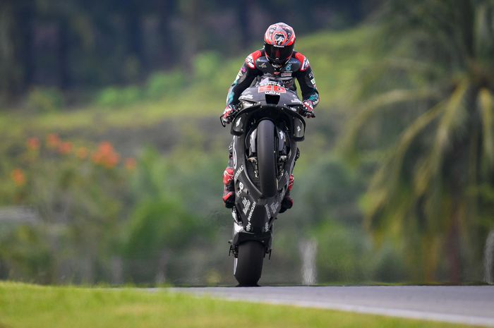 Fabio Quartararo semakin cepat dengan M1 2020 di tes MotoGP Malaysia hari ke-3 di siang hari