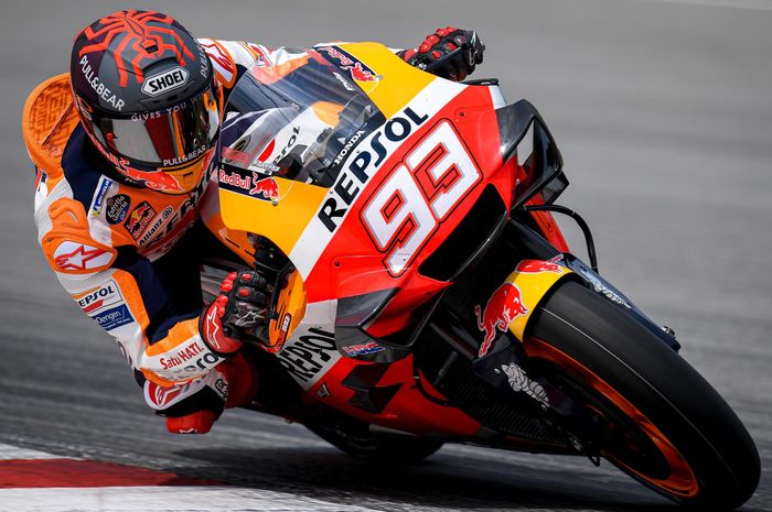 Marc Marquez di tes MotoGP Malaysia 2020