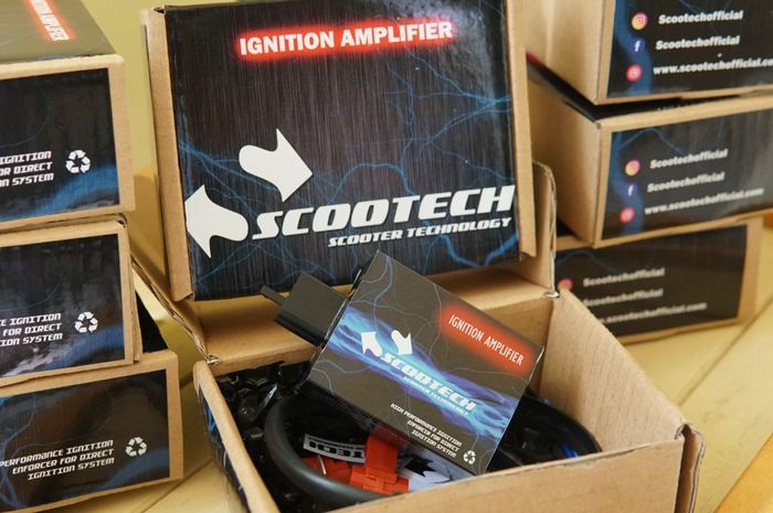 Scootech perangkat ignition amplifier buat motor matic