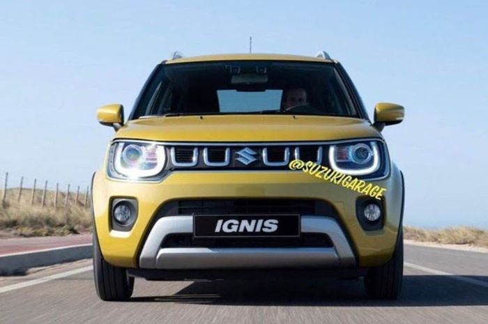 Tampilan Suzuki Ignis Facelift