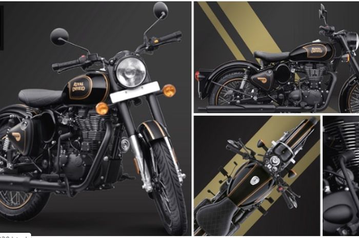 Wujud Royal Enfield Classic 500 Tribute Black Limited Edition