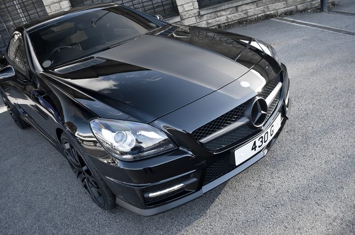 Modifikasi Mercedes SLK200 hasil garapan Kahn Design