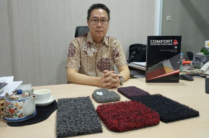 Susanto Widjaja, Direktur PT Performa Indo Lestari, distributor Comfort Carpet.