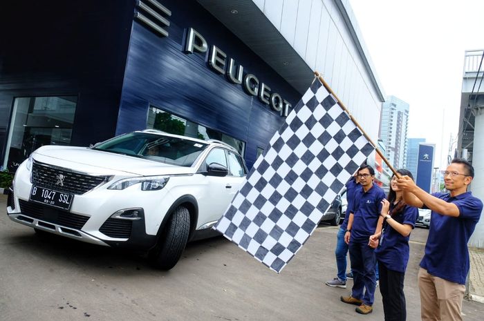 Test drive Peugeot Allure Plus dimulai