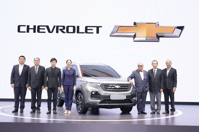 General Motors saat meluncurkan All-New Chevrolet Captiva di Bangkok International Motor Show