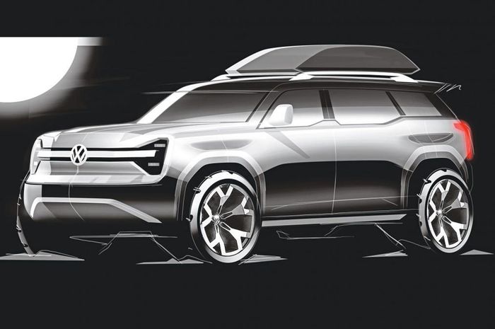 Volkswagen tengah mempersiapkan konsep SUV listrik baru