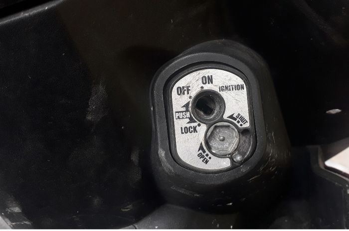 Kunci kontak Honda beat yang menjadi incaran maling 