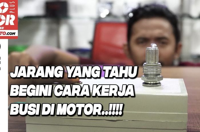 Ternyata Begini Percikan Api Busi di Dalam Mesin, Cek Videonya Sob