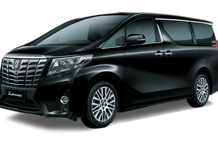 New Toyota Alphard 2020 hitam