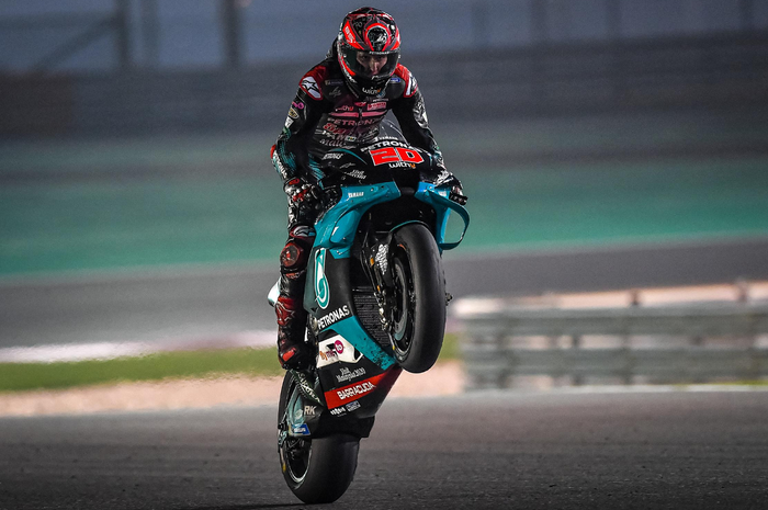 Fabio Quartararo tercepat pada hari kedua tes Qatar