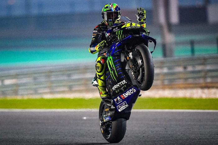 Valentino Rossi tetap puas berada di posisi 12 tes MotoGP Qatar