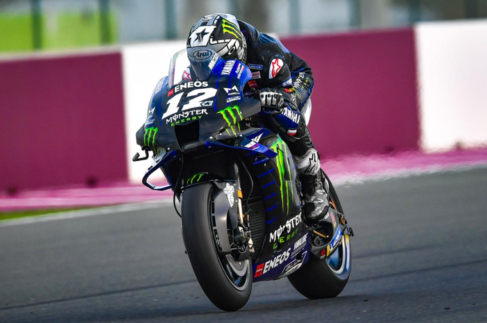 Maverick Vinales pimpin Yamaha menjadi yang tercepat pada tes pramusim Qatar 2020