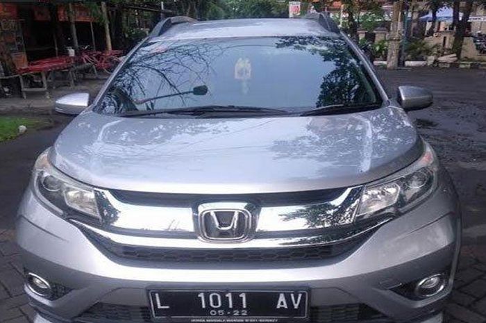 Honda BR-V yang raib di depan rumah kawasan Surabaya, Jatim dengan modus cek unit