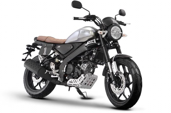 All New Yamaha XSR 155 lengkap dengan aksesori resmi bergaya Tracker 