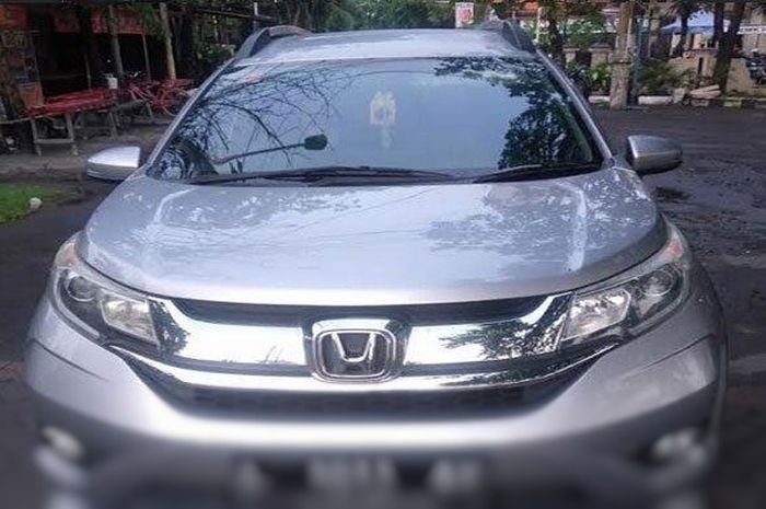 Mobil Honda BR-V yang dicuri pelaku diamankan Polsek Sukolilo Surabaya  