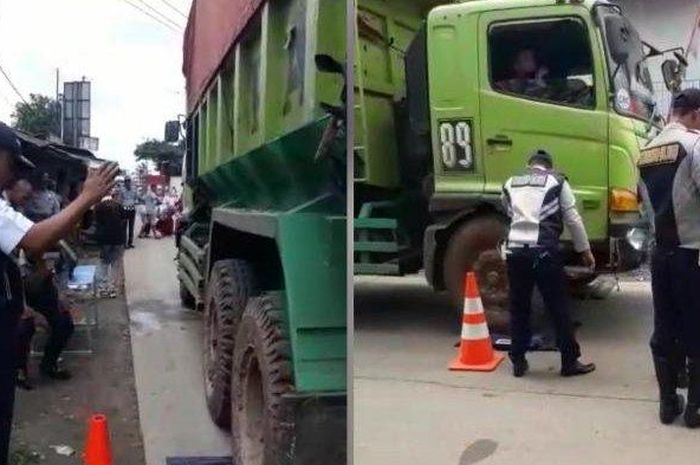 Pihak Dinas Perhubungan Provinsi Banten merazia kendaraan truk overtonase yang melintas di ruas jalan Cikande - Rangkasbitung. Razia dilakukan berkoordinasi dengan Polres Lebak, Balai Pengelola Transportasi Darat Wilayah Banten, Jumat (28/02/2020)