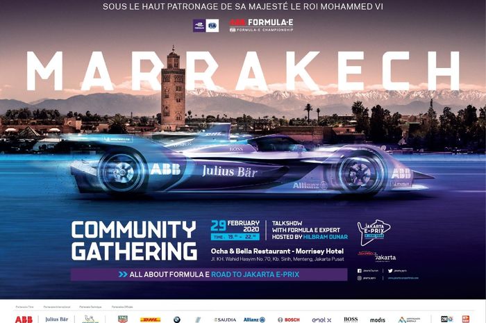 Community Gathering Road to Jakarta E-Prix 2020 yang diselenggarakan OC Formula E Jakarta