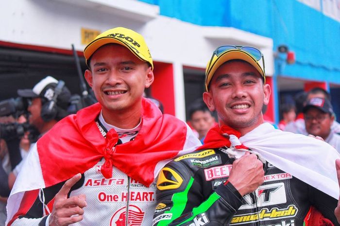 Nama Dimas Ekky dan Ahmad Yudhistira tercantum dalam nama pembalap di Victor Racing Asia