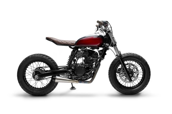 Kawasaki KLR250 street scrambler