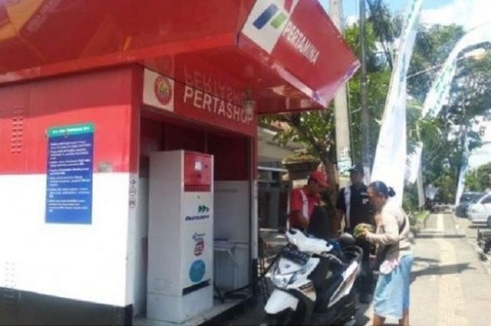 Pertashop paling rendah modalnya seharga mobil minibus