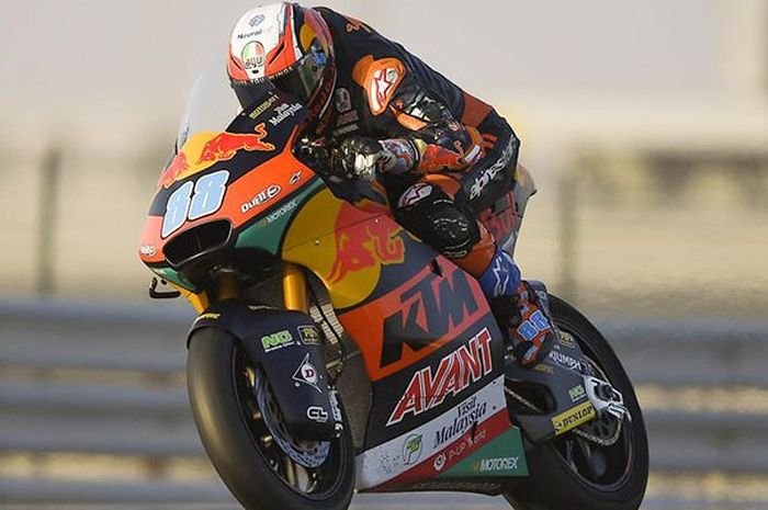 Pembalap Moto2, Jorge Martin tertekan jelang balapan perdana.