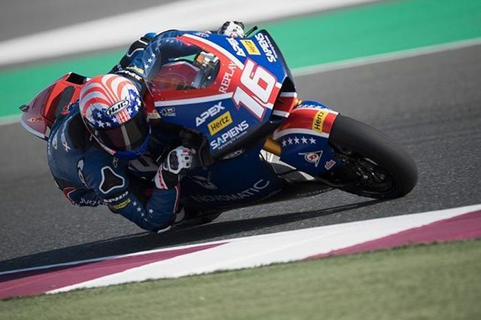 Joe Roberts meraih posisi terdepan di Moto2 Qatar 2020