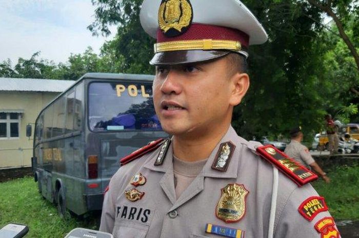 Kasatlantas Polres Tegal, AKP Faris Budiman. 