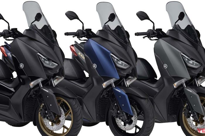 Yamaha XMAX di Jepang miliki tiga warna baru.