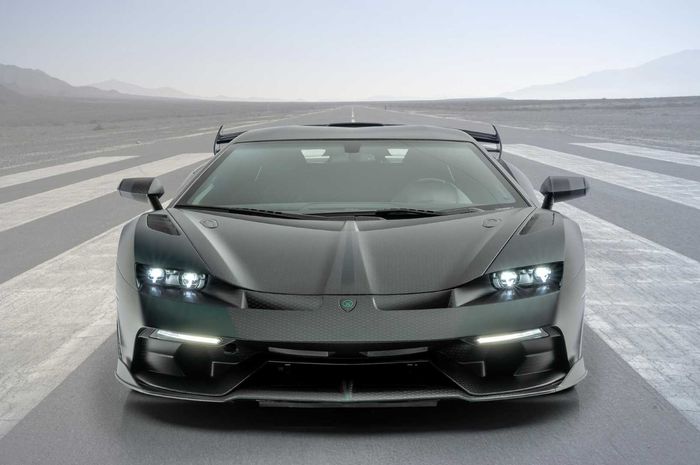 Lamborghini Aventador SVJ garapan Mansory