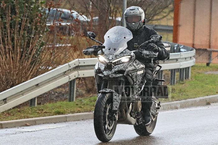 Ducati Multistrada V4 sedang test ride