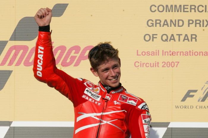 Casey Stoner di tim Marlboro Ducati tahun 2007