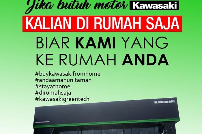 Memudahkan konsumen untuk membeli motor Kawasaki 