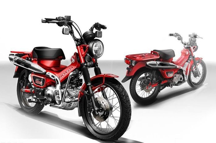 Penampakan Honda CT125 Hunter Cub