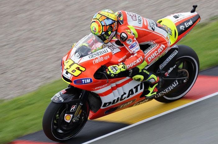 Valentino Rossi di Ducati