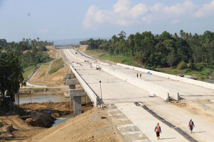 Ilustrasi pembangunan tol di Jawa Barat
