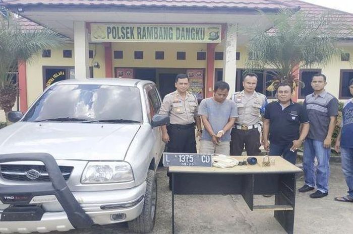 Suzuk Escudo raib di garasi, berawal dari suara berisik, dimaling tetangga satu desa