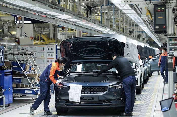 Polestar dikabarkan akan memulai produksi mobil listriknya, Polestar 2 pada pabriknya yang berada di China.
