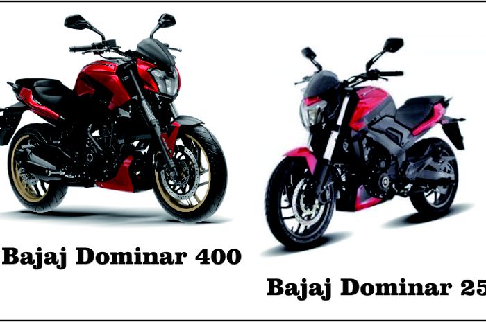 Ilustrasi Bajaj Dominar 400 VS Dominar 250