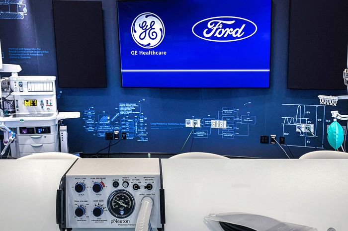 Ford dan GE akan bekerja sama membuat 50.000 ventilator dalam 100 hari ke depan