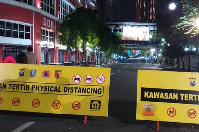 Penutupan sementara jalan protokol di Surabaya