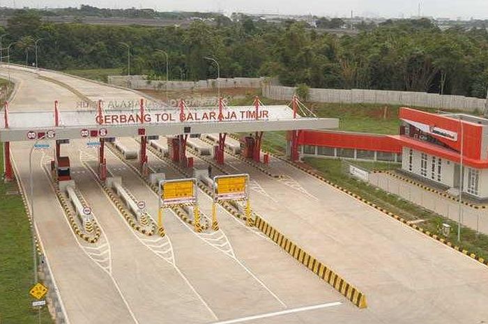Gerbang tol Balaraja Timur telah beroperasi dengan sistem tarif tertutup